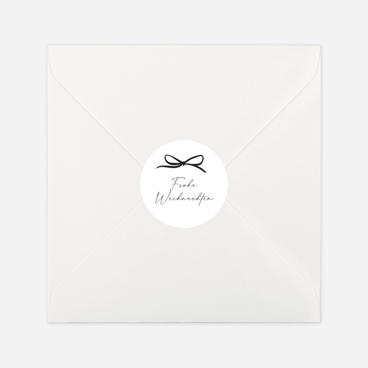 Geschenkaufkleber Weihnachten Festlich