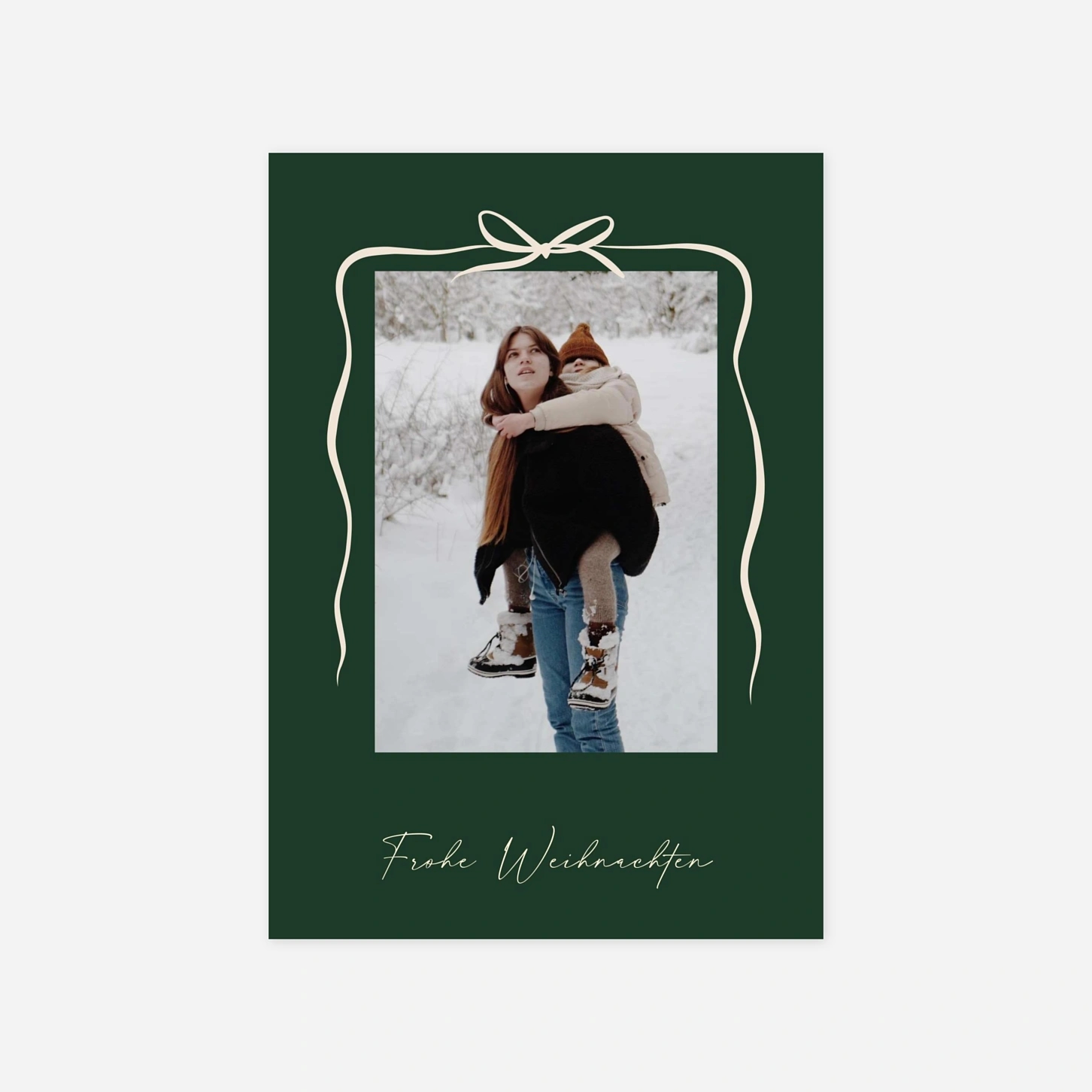 Weihnachtskarte Festlich