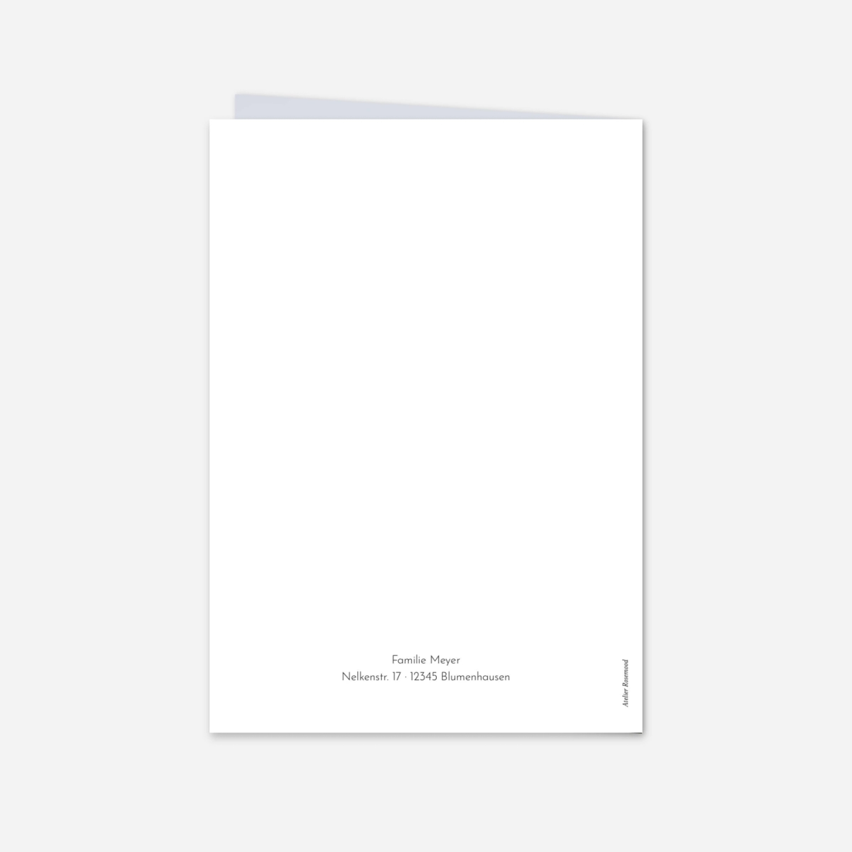 Weihnachtskarte Festfunkeln