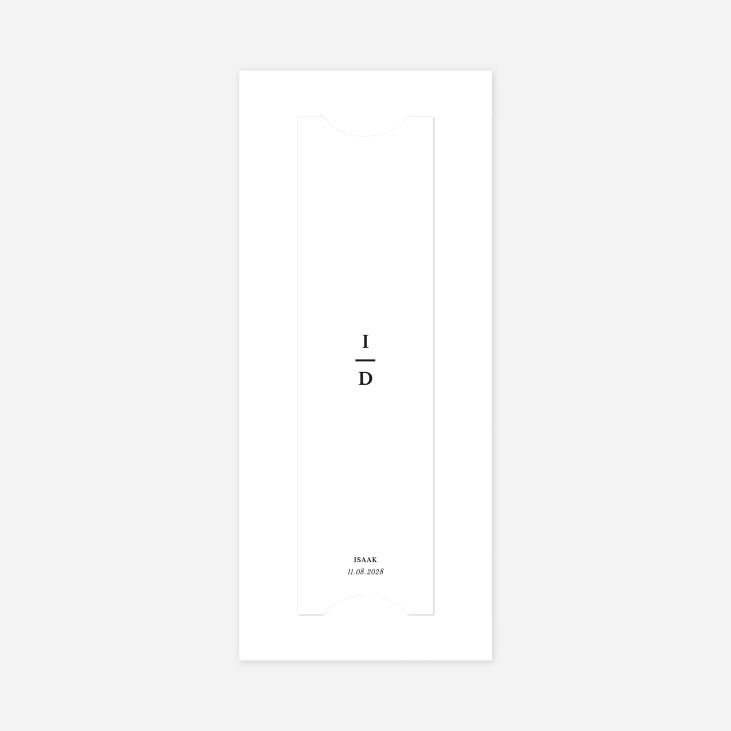 Geburtskarte Fotokasten