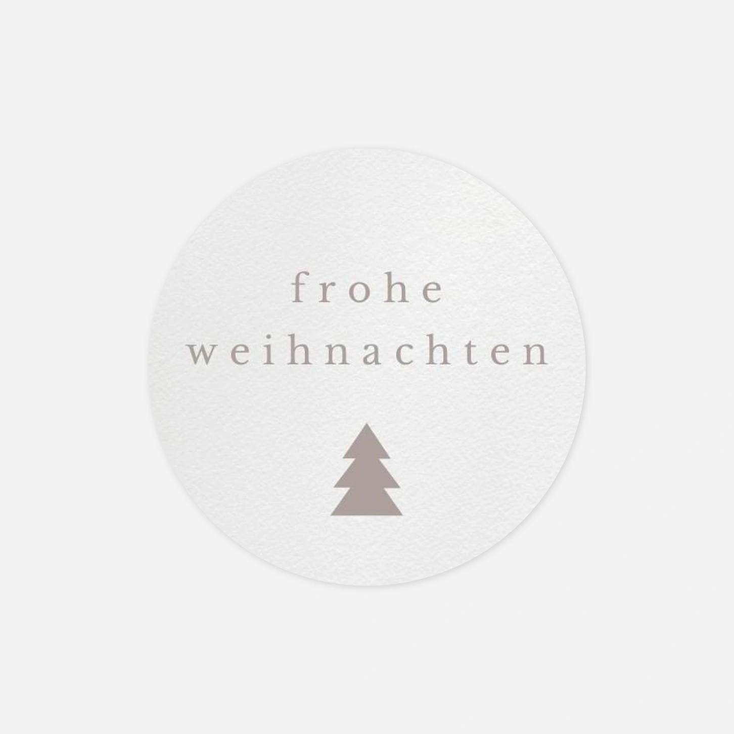 Geschenkaufkleber Weihnachten Funkelbaum