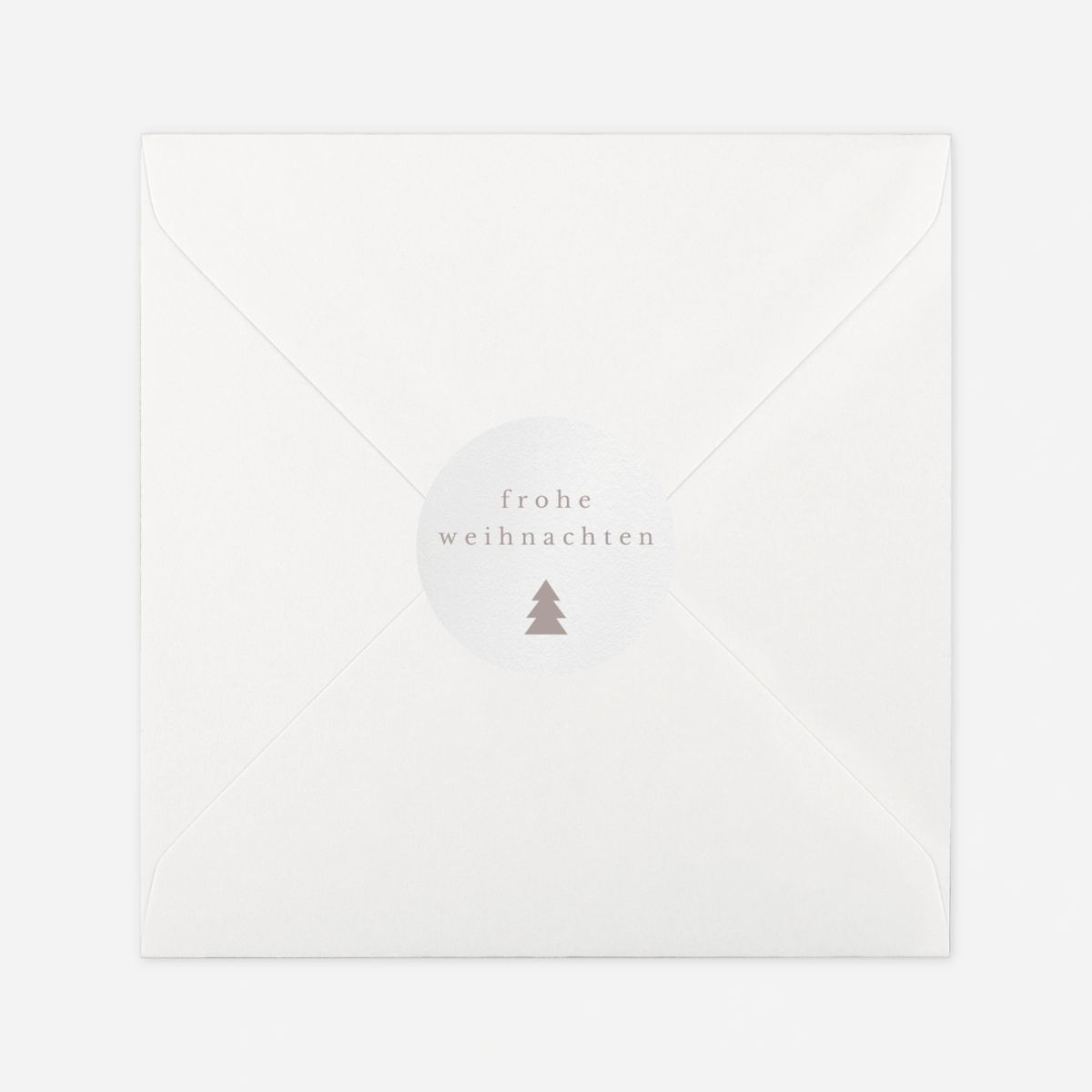 Geschenkaufkleber Weihnachten Funkelbaum