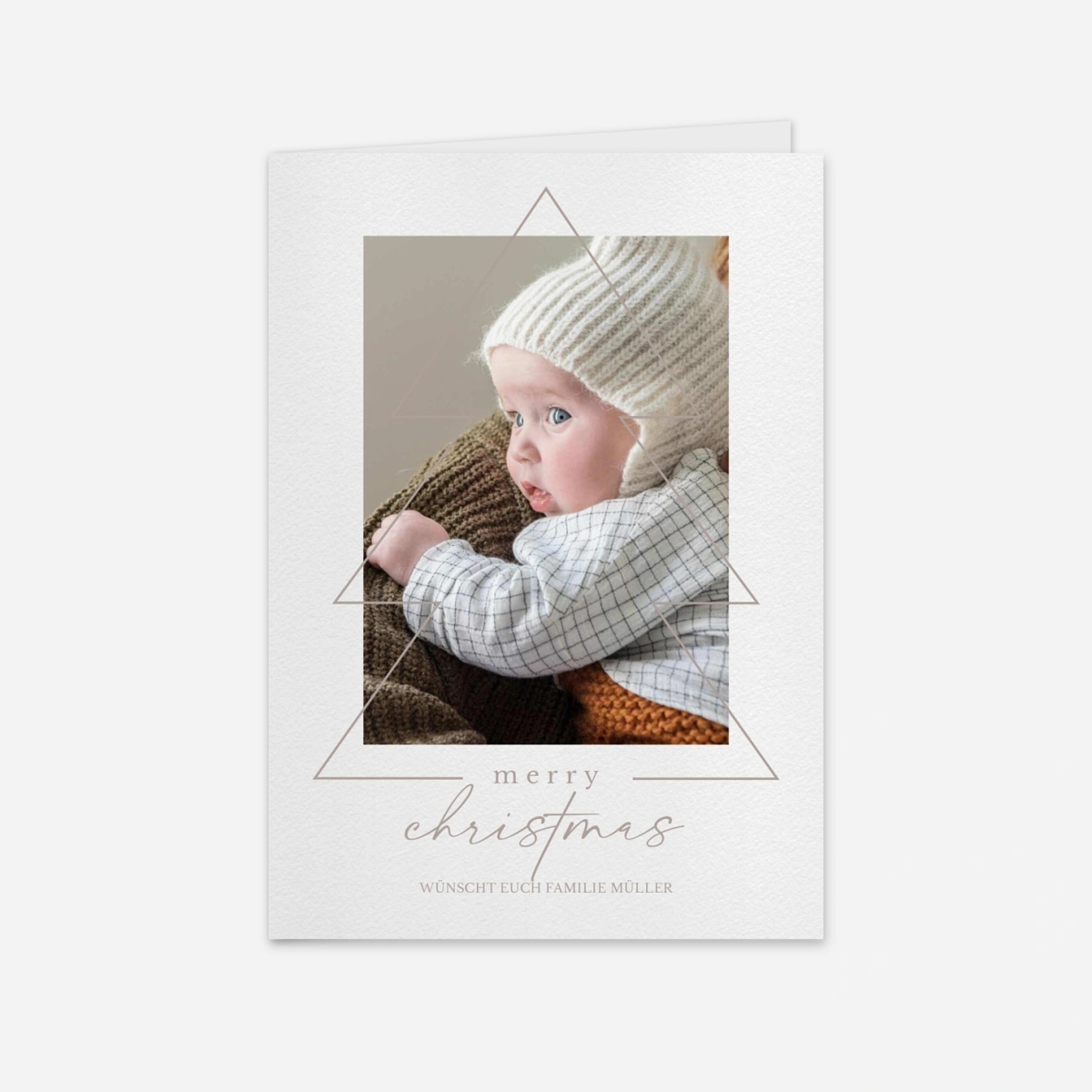 Weihnachtskarte Funkelbaum