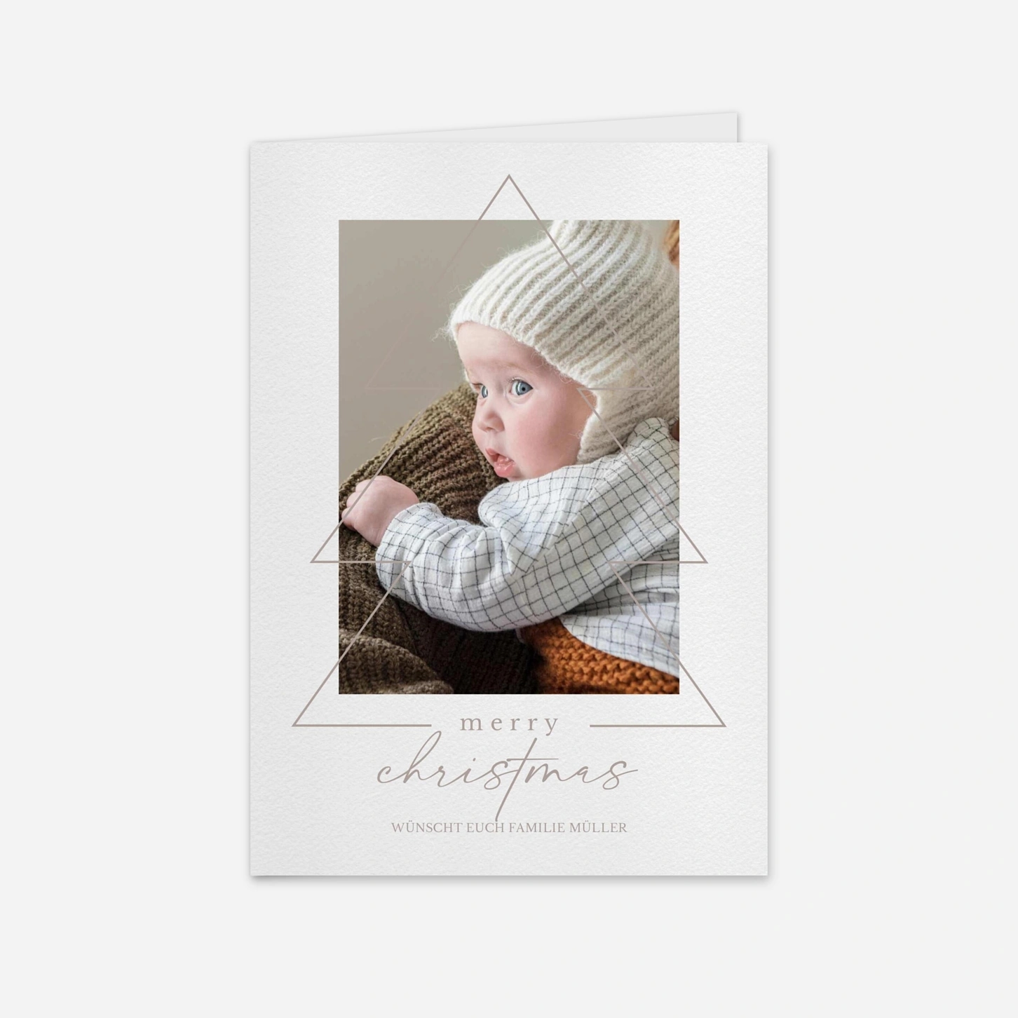 Weihnachtskarte Funkelbaum