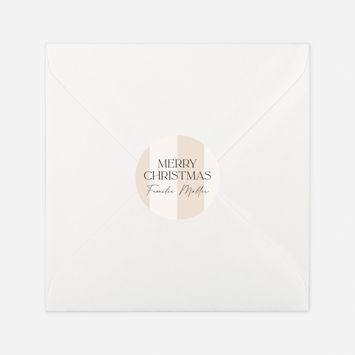 Geschenkaufkleber Weihnachten Festliche Kugel