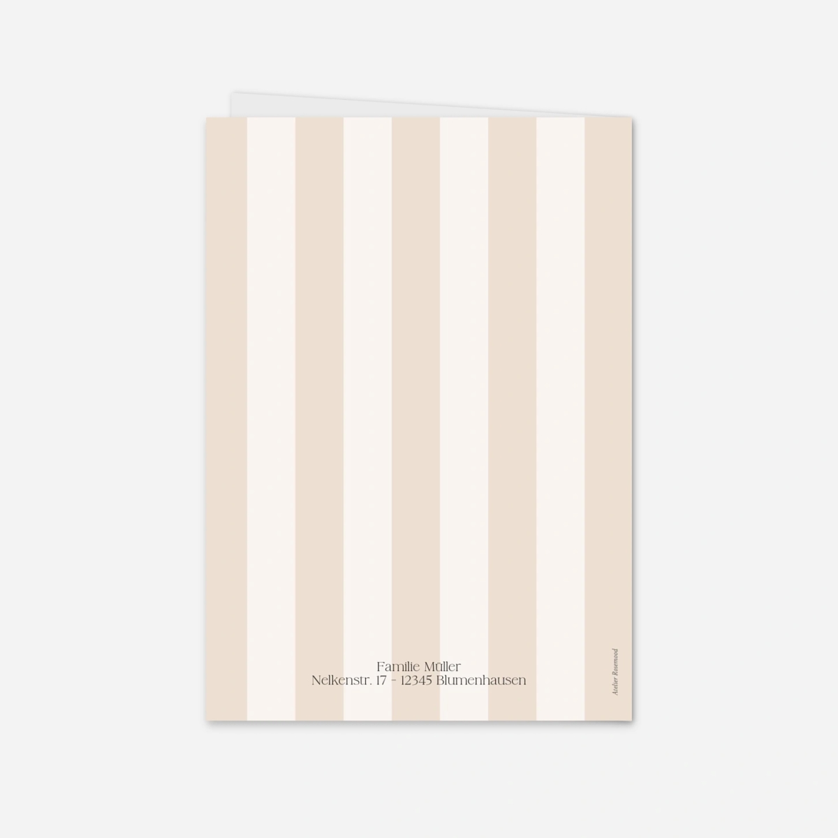 Weihnachtskarte Festliche Kugel