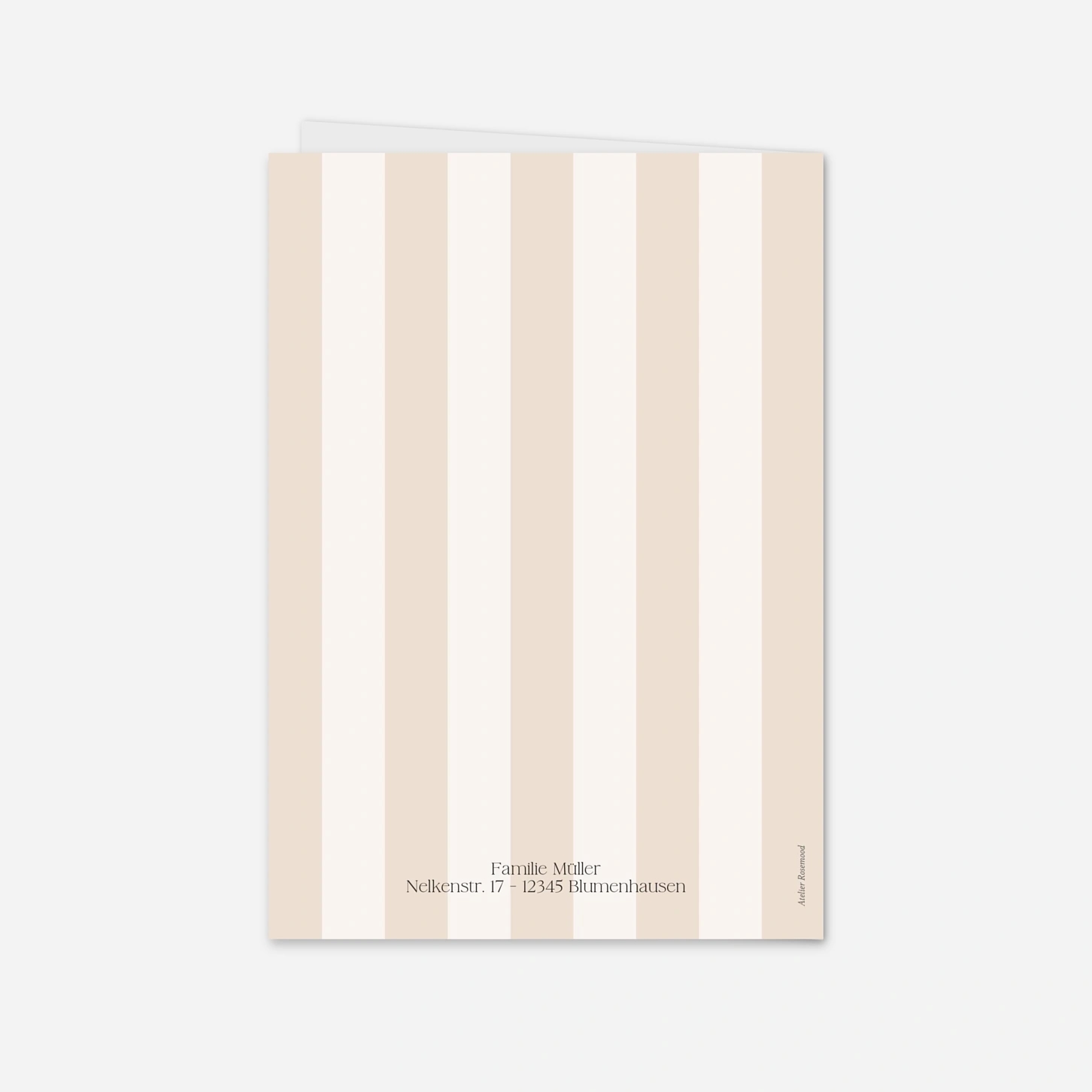 Weihnachtskarte Festliche Kugel