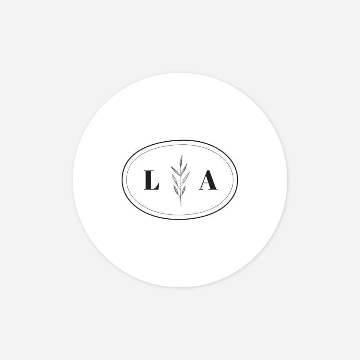 Geschenkaufkleber Hochzeit Floral Minimal