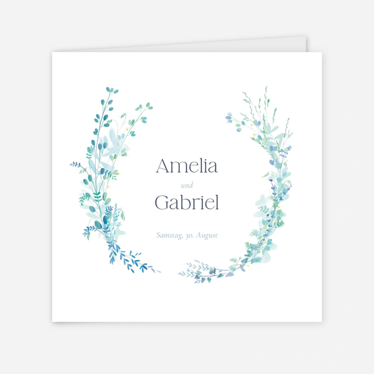 Hochzeitseinladung Floronne