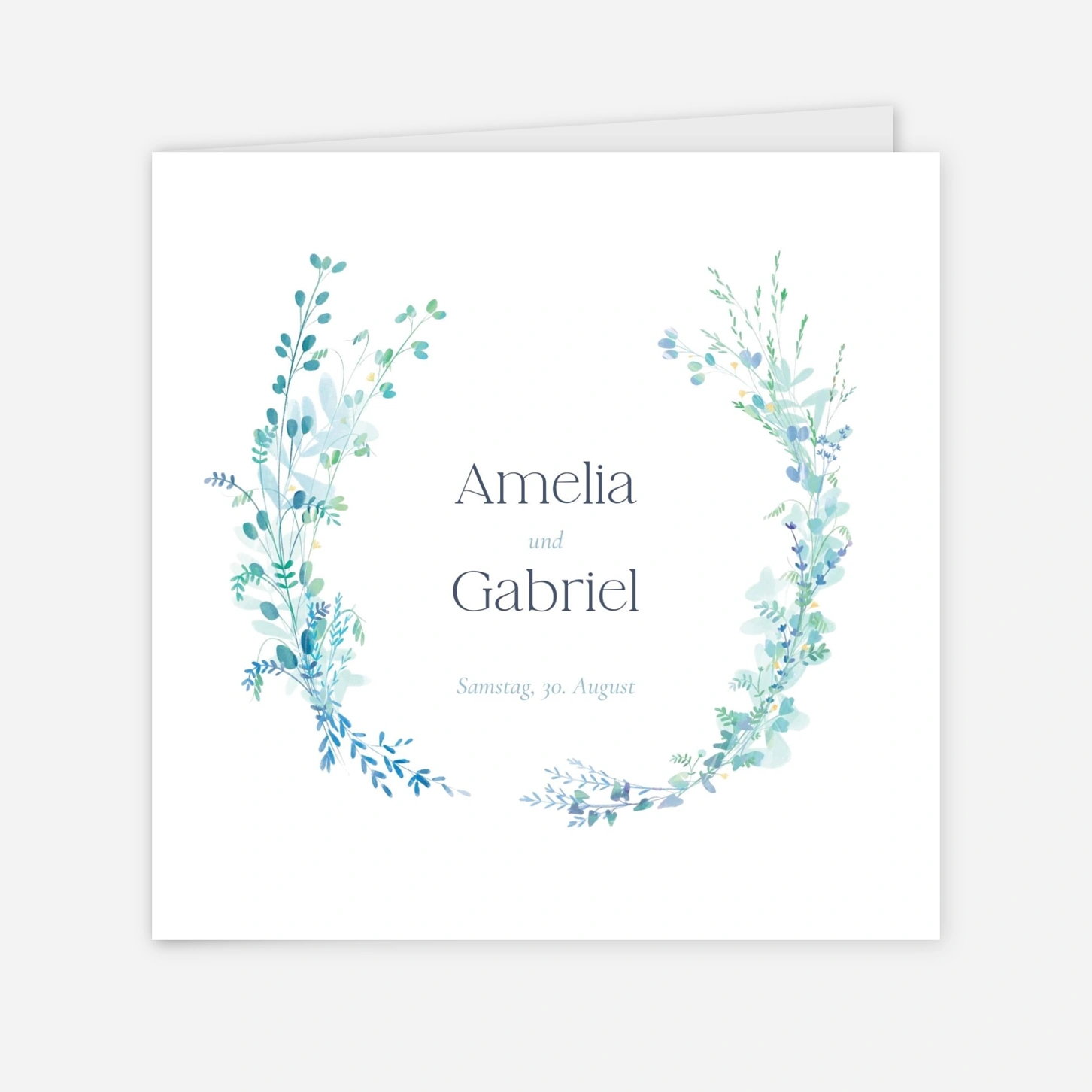 Hochzeitseinladung Floronne