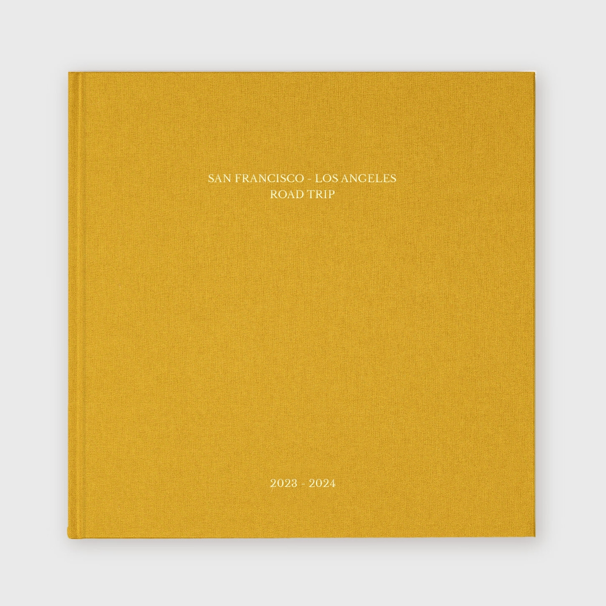 Fotobuch mit Stoffeinband Veredelung