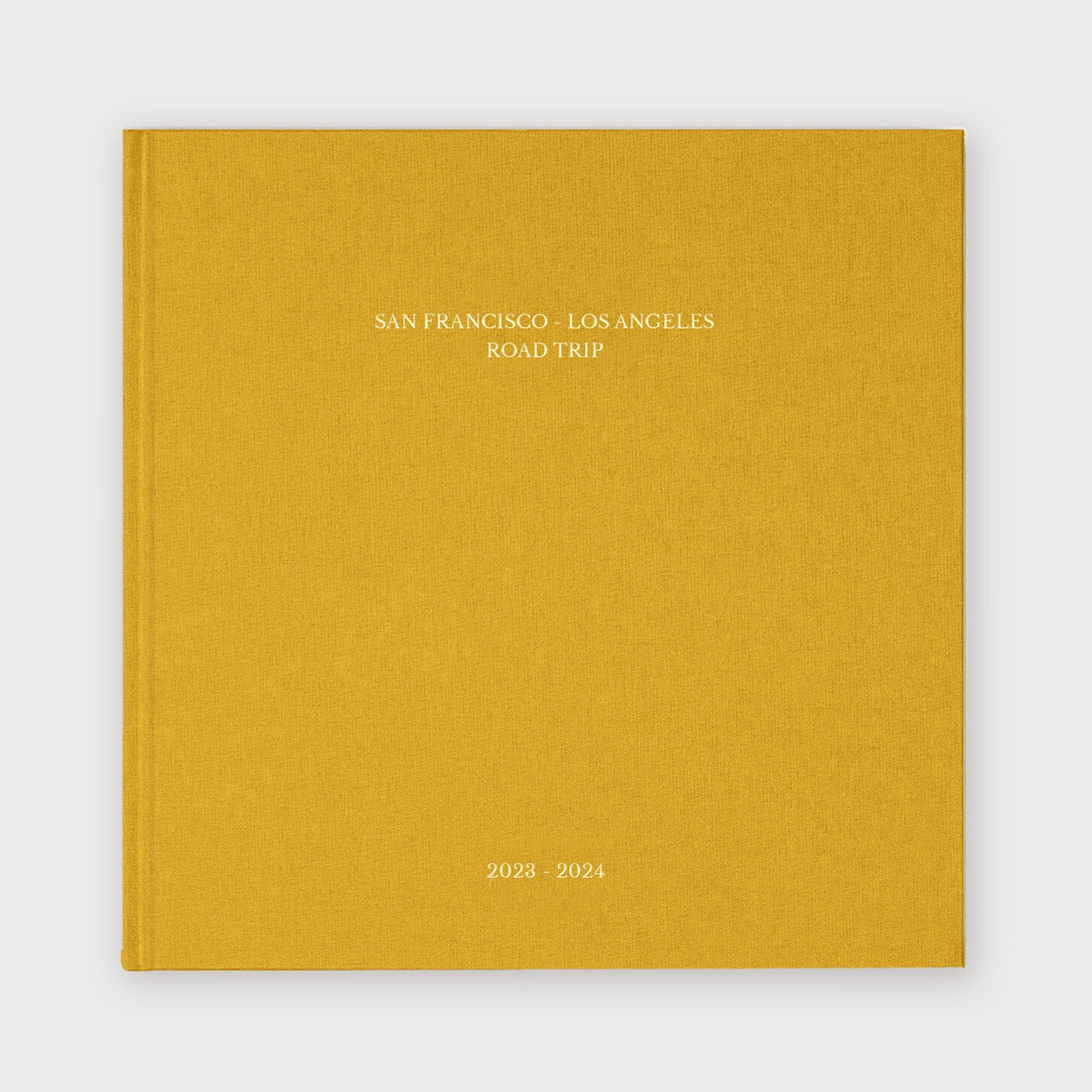 Fotobuch mit Stoffeinband Veredelung