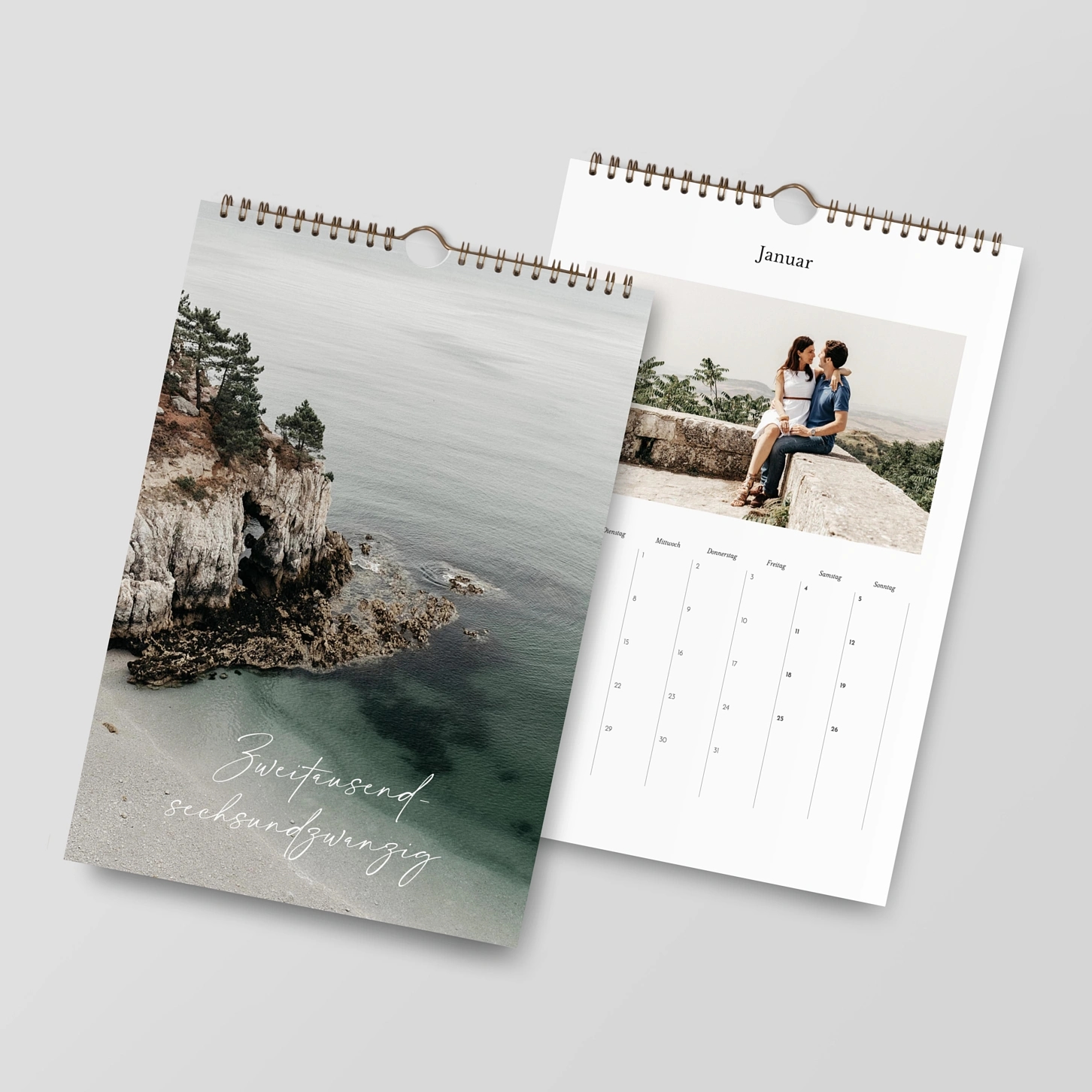 Wandkalender personalisierbare Felder Foto
