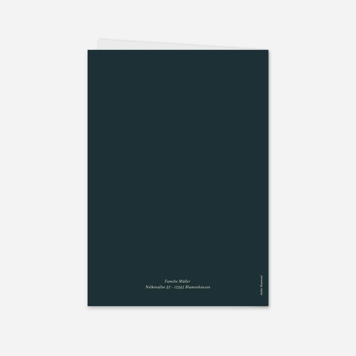 Weihnachtskarte Freudiges Ereignis