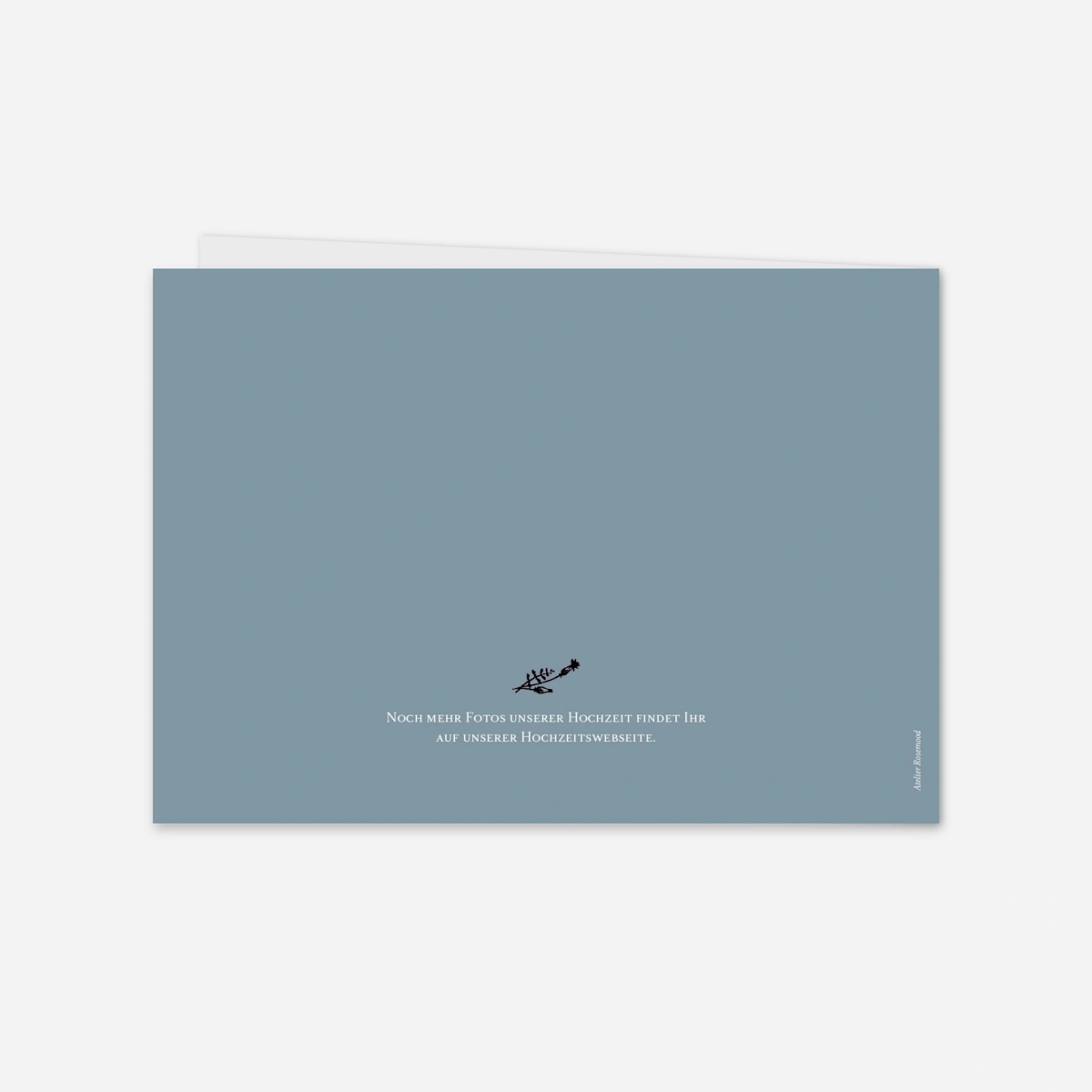 Dankeskarte Hochzeit Frühlingsversprechen