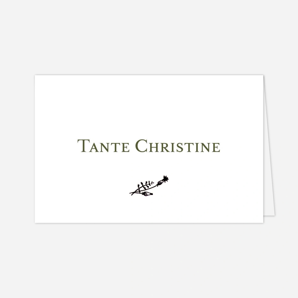 Platzkarte Hochzeit Frühlingsversprechen