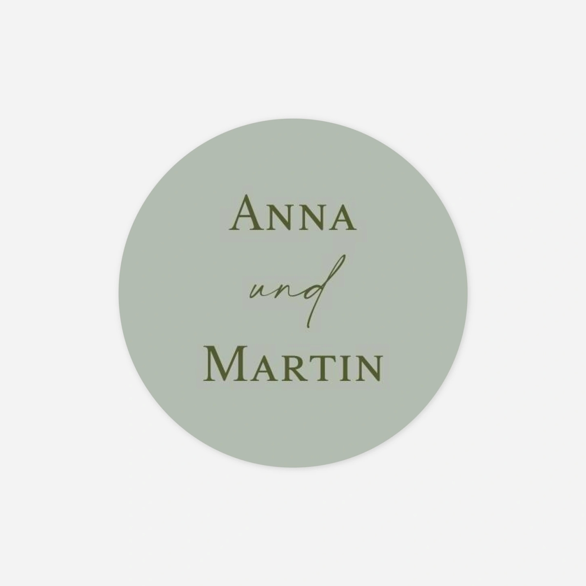 Geschenkaufkleber Hochzeit Frühlingsversprechen