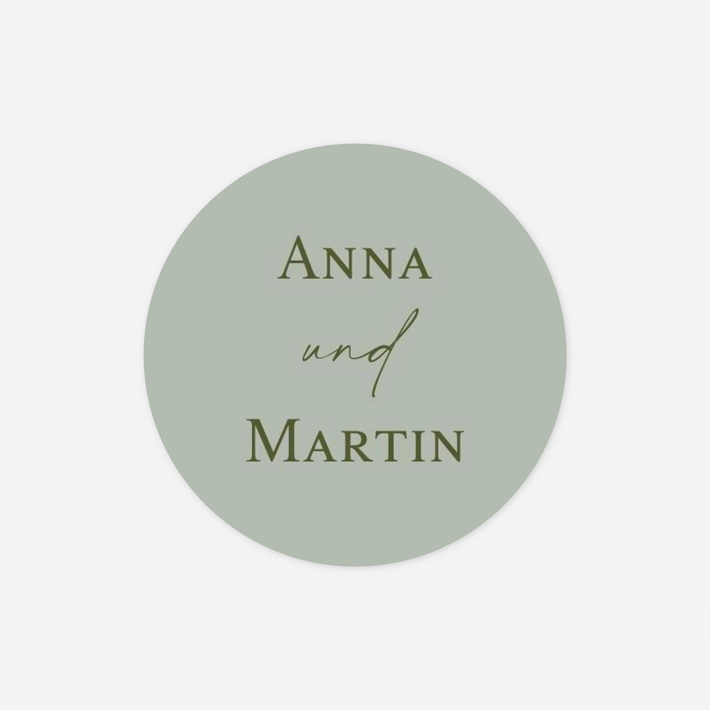 Geschenkaufkleber Hochzeit Frühlingsversprechen