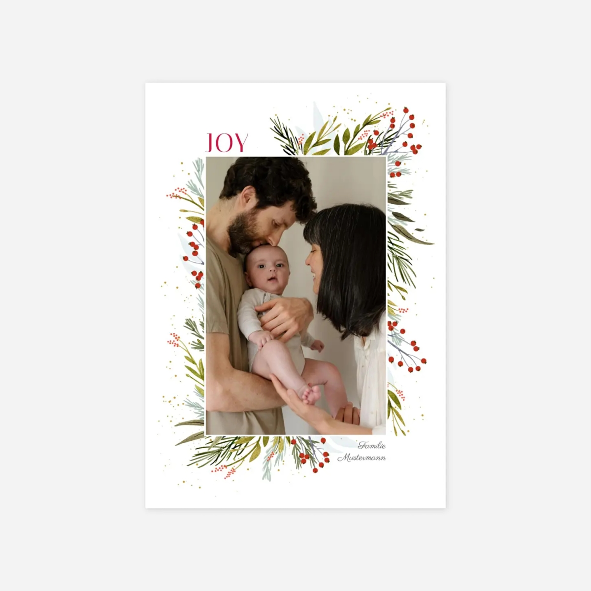 Weihnachtskarte Frohe Weihnachten