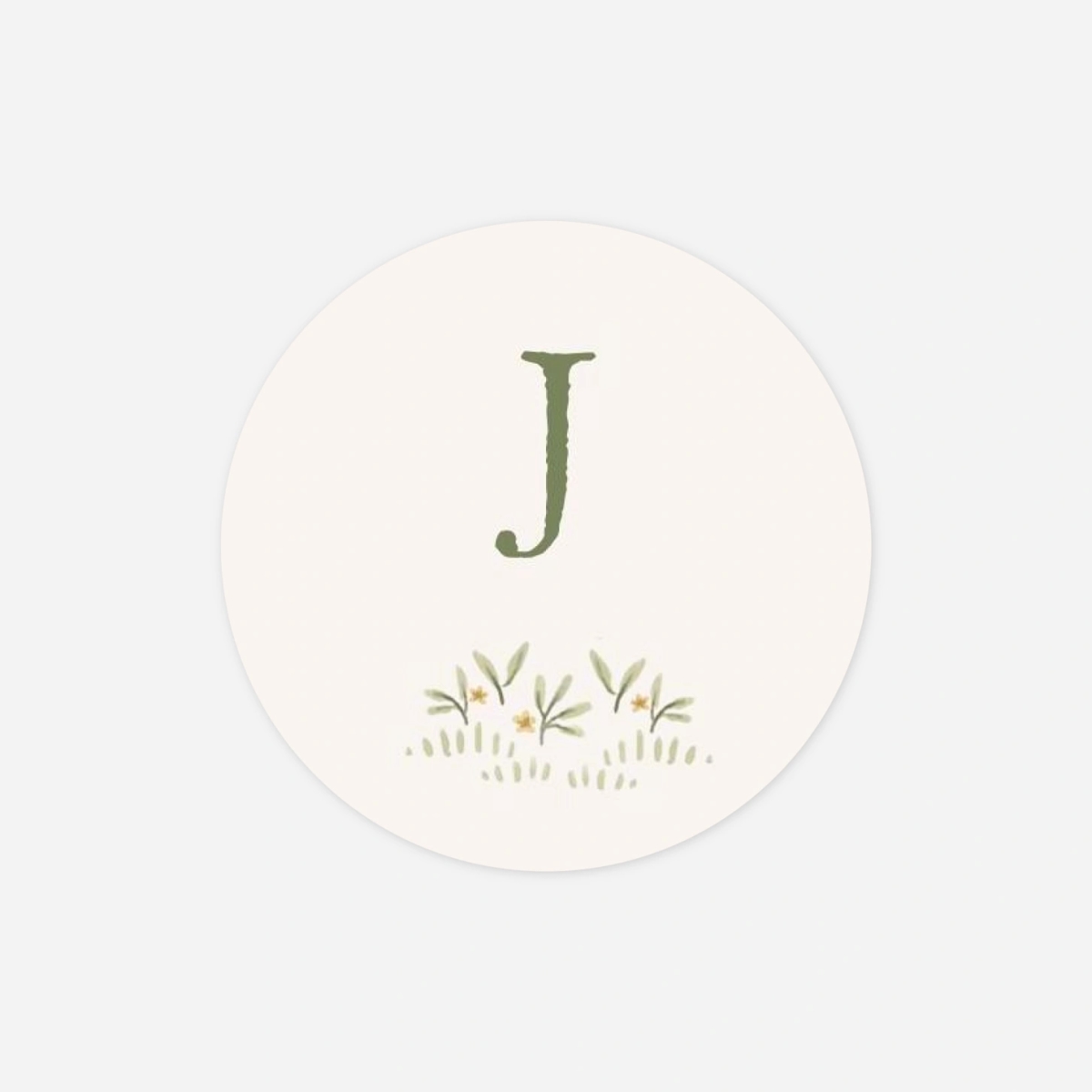 Aufkleber (Gastgeschenk) Gartenkind