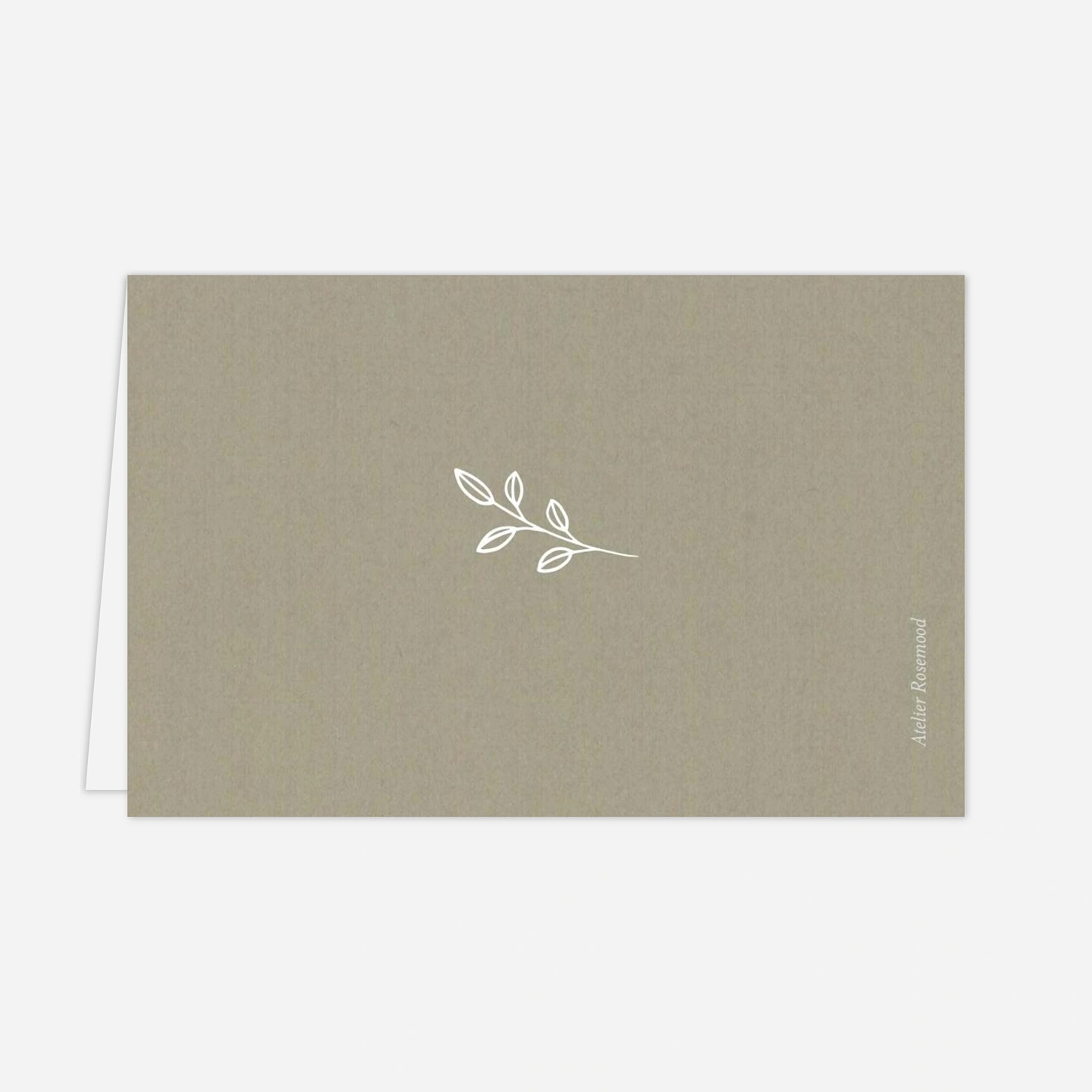 Platzkarte Hochzeit Glanz der Natur