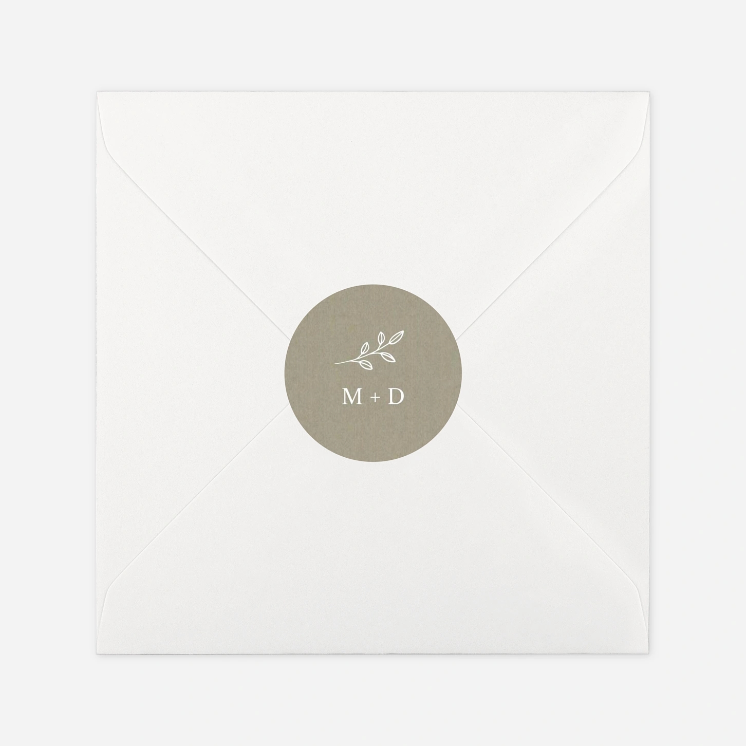 Geschenkaufkleber Hochzeit Glanz der Natur