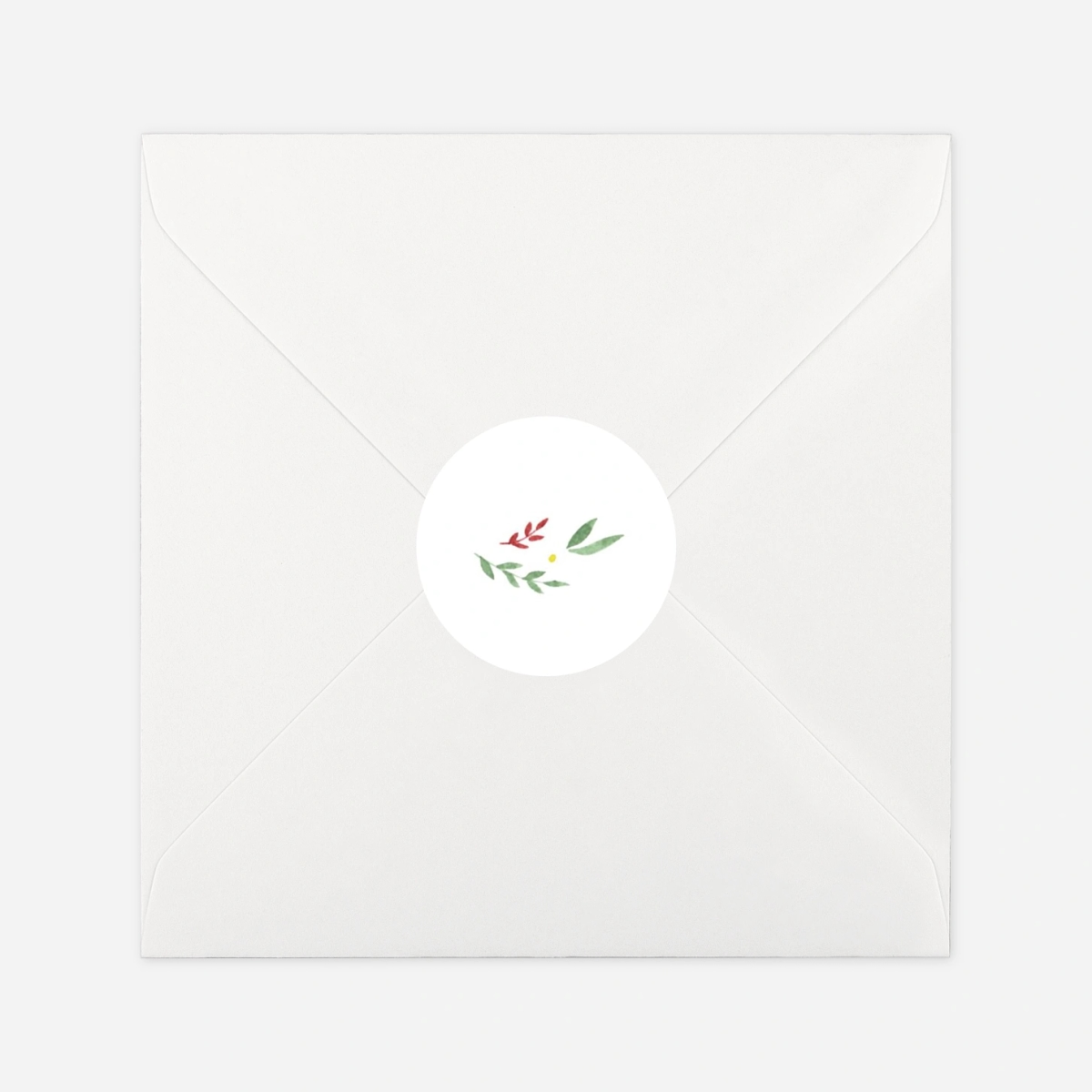 Geschenkaufkleber Weihnachten Geborgen