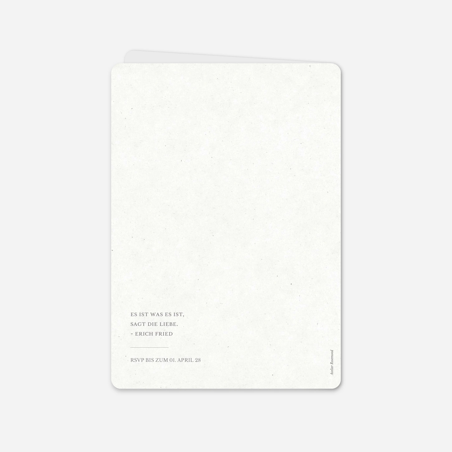 Hochzeitseinladung Gemeinsam Eins