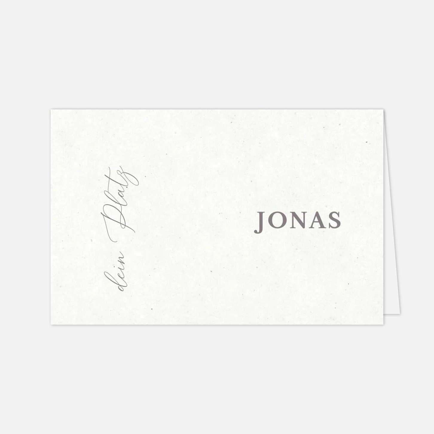 Platzkarte Hochzeit Gemeinsam Eins