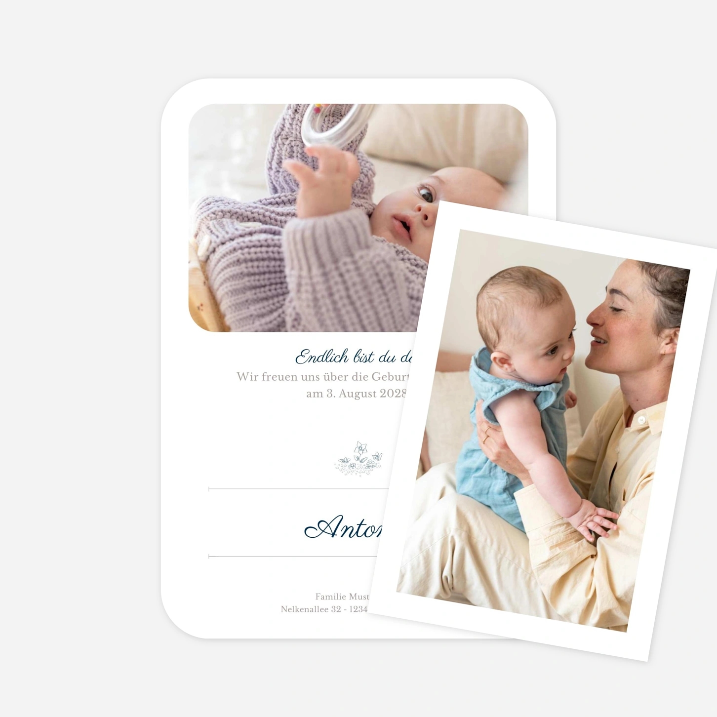 Geburtskarte Gutenachtgeschichte