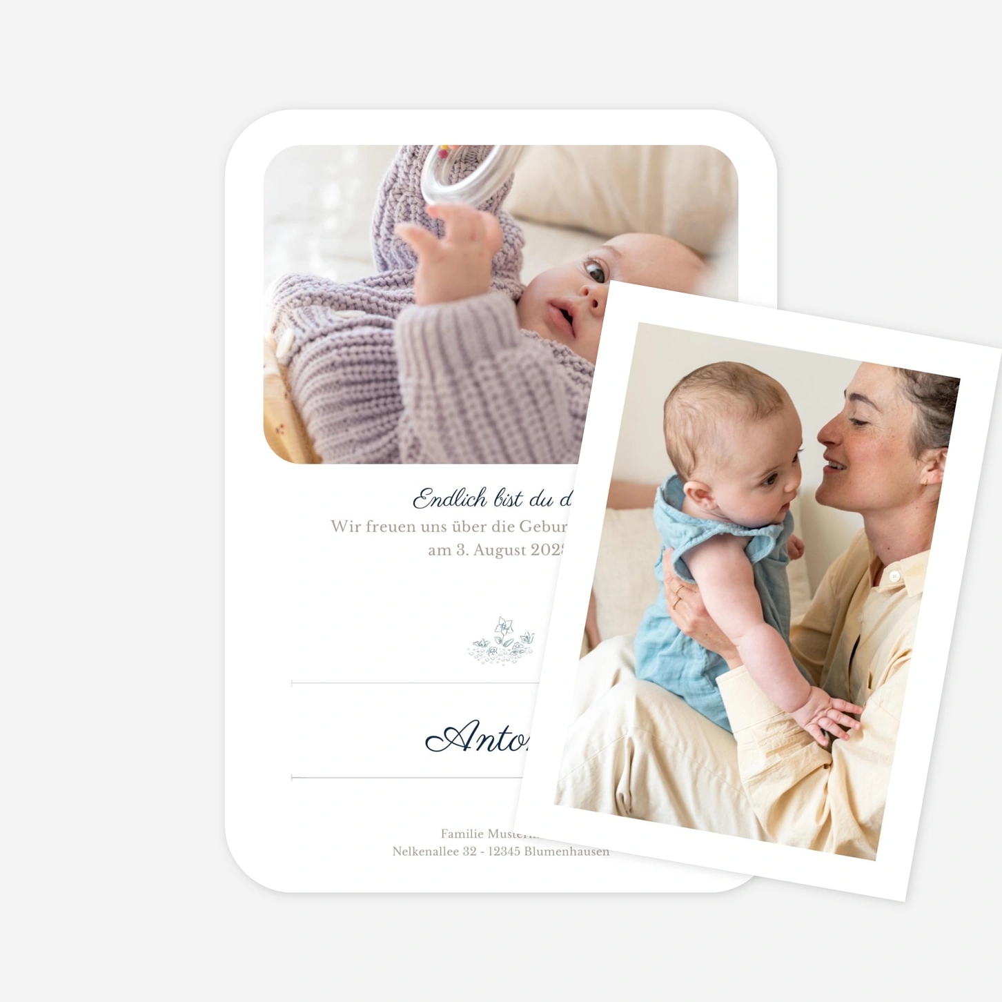 Geburtskarte Gutenachtgeschichte