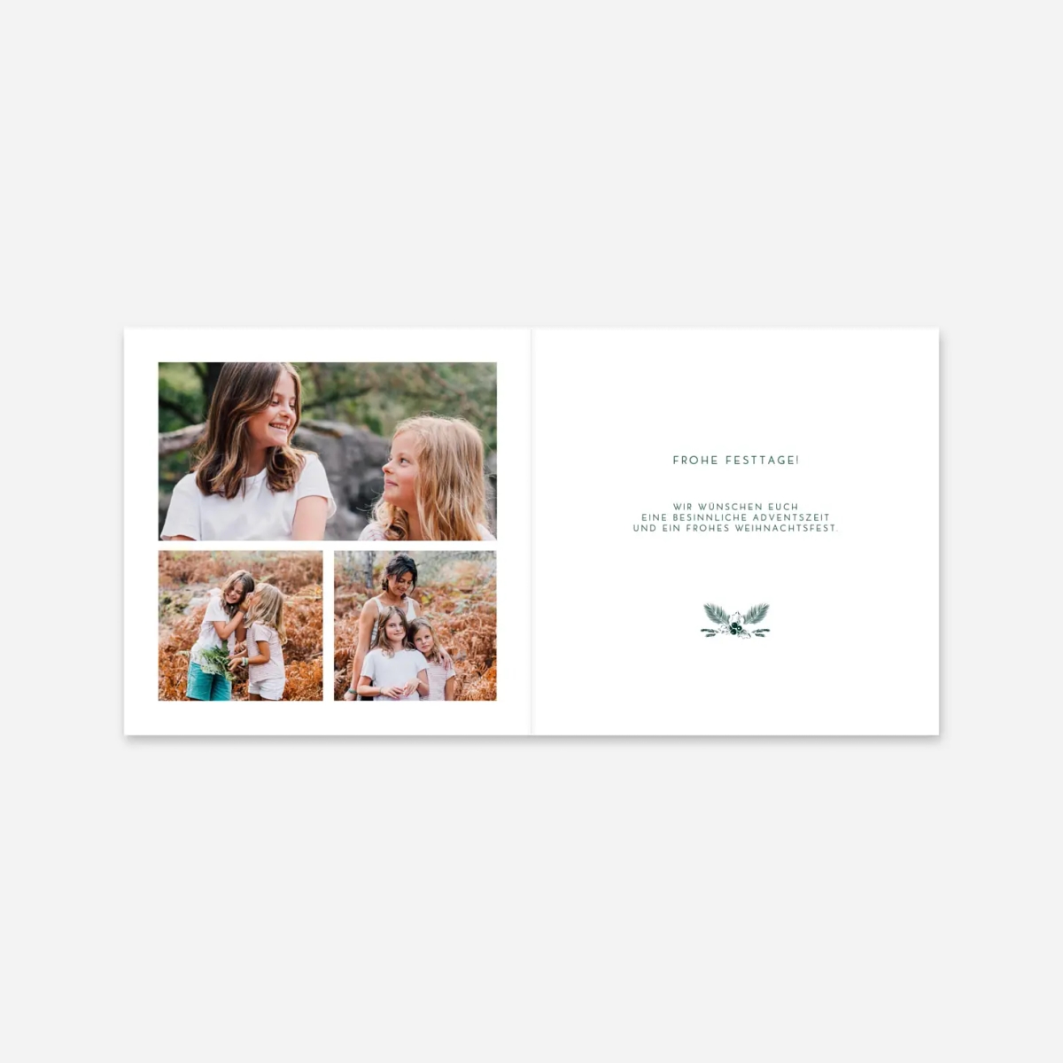 Weihnachtskarte Gutenachtgeschichte