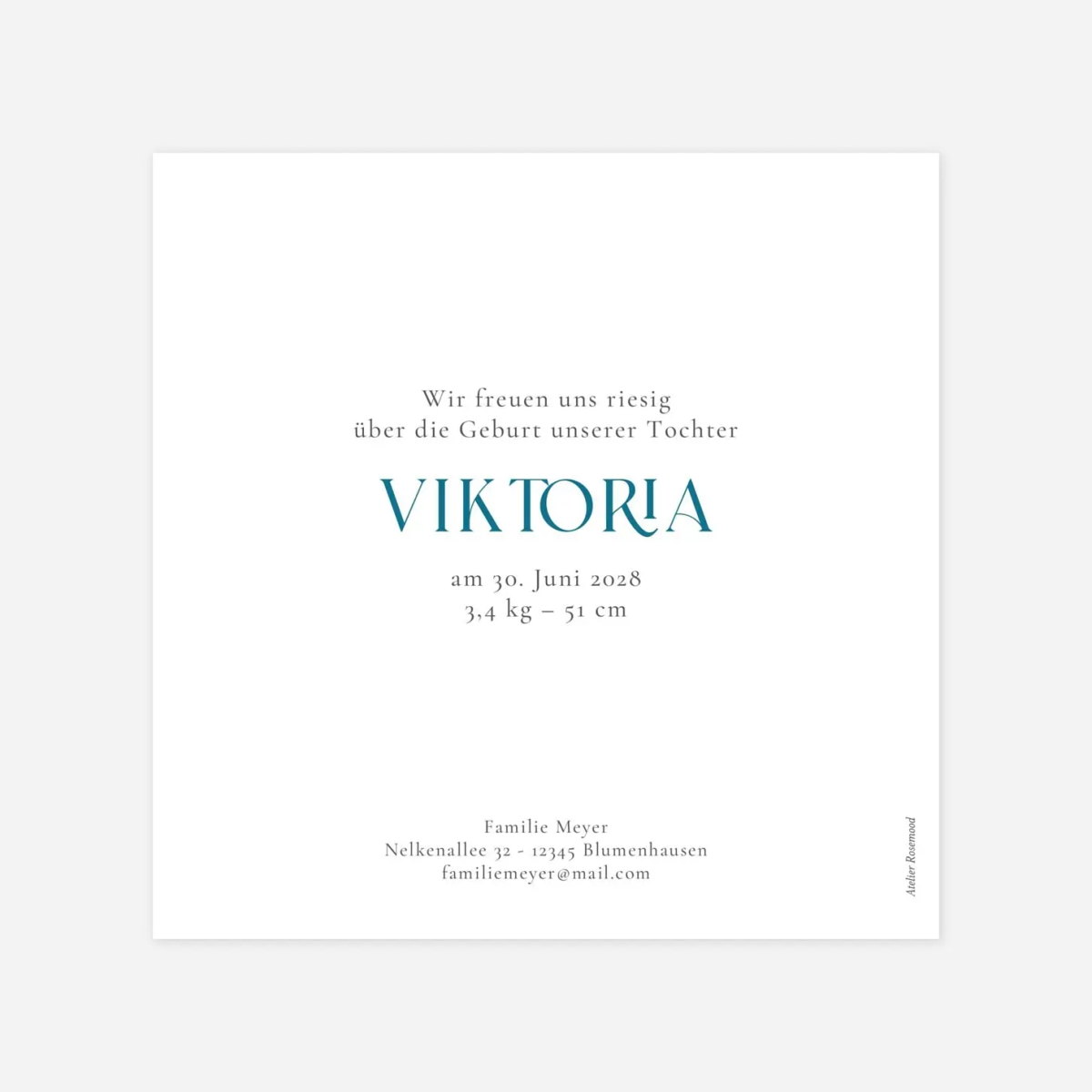 Geburtskarte Großer Stolz