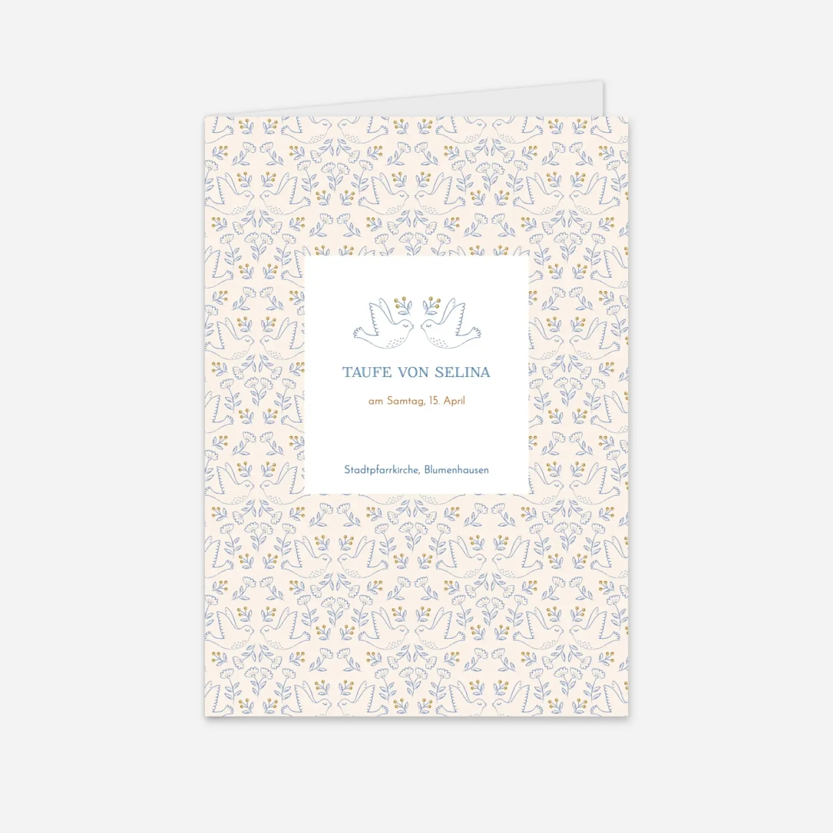 Kirchenheft Taufe Gute Nachricht