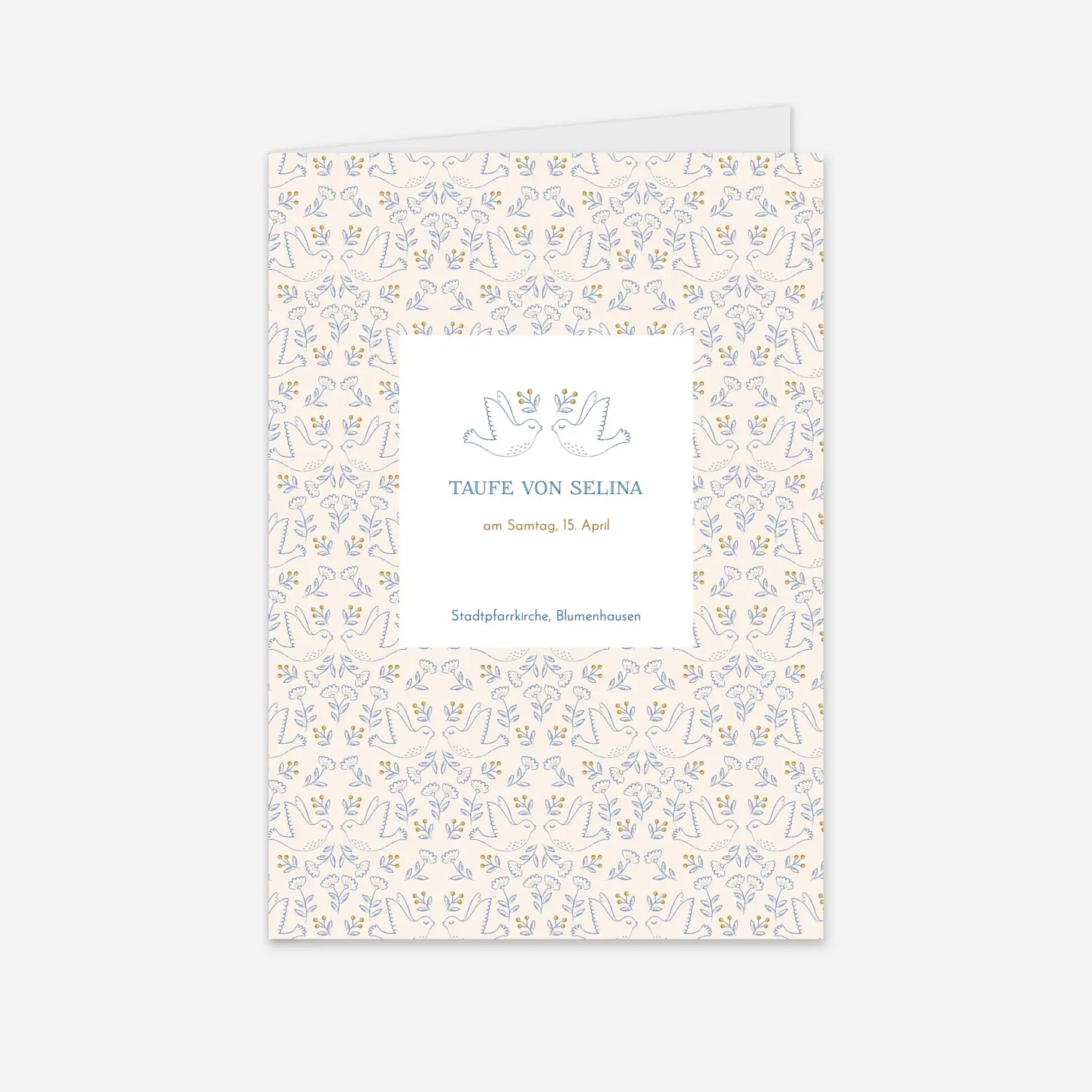 Kirchenheft Taufe Gute Nachricht