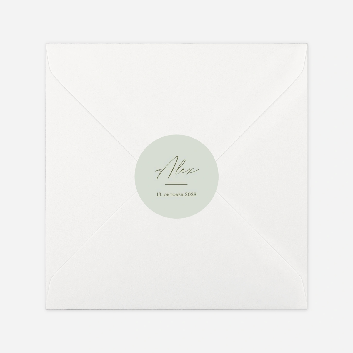 Aufkleber (Gastgeschenk) Heartglow