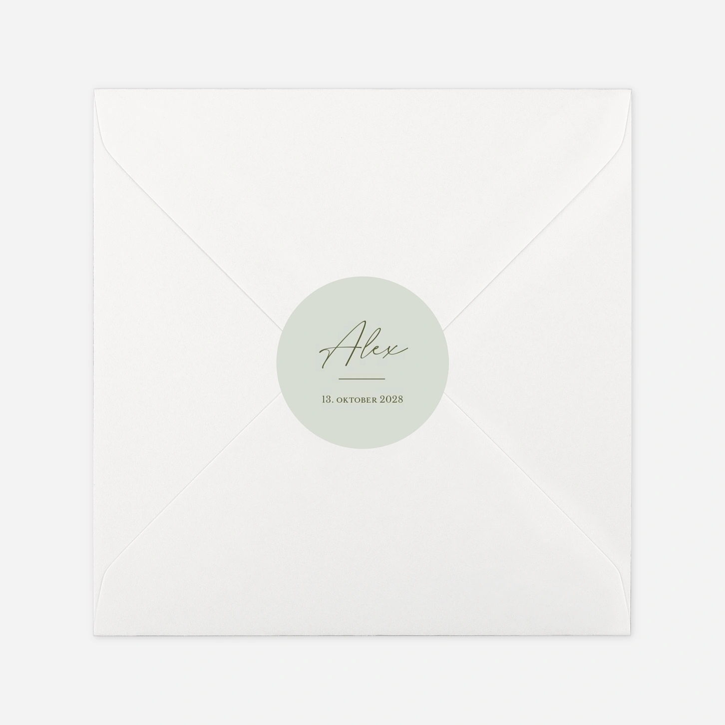 Aufkleber (Gastgeschenk) Heartglow