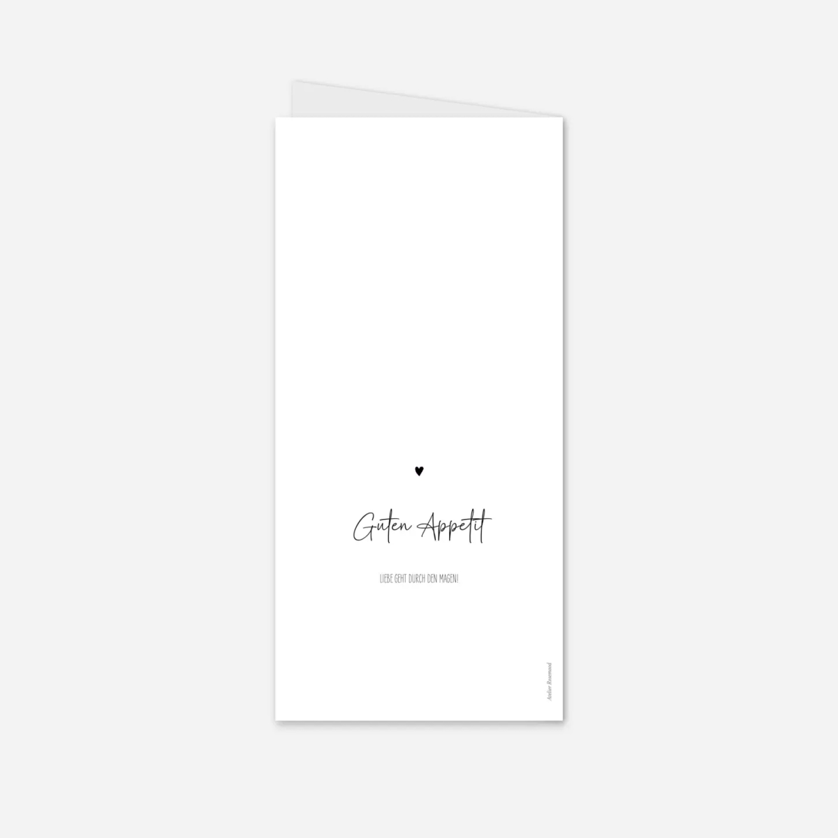 Menükarte Hochzeit Herzensbilder