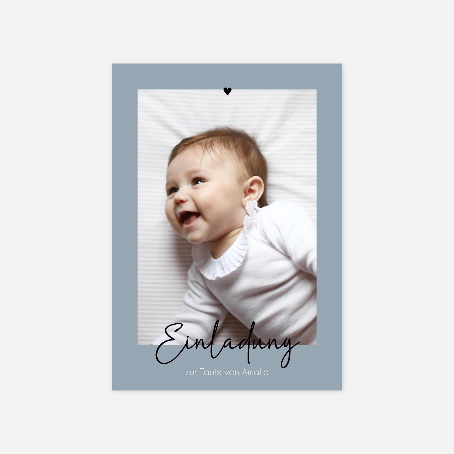 Taufeinladung Heilige Taufe