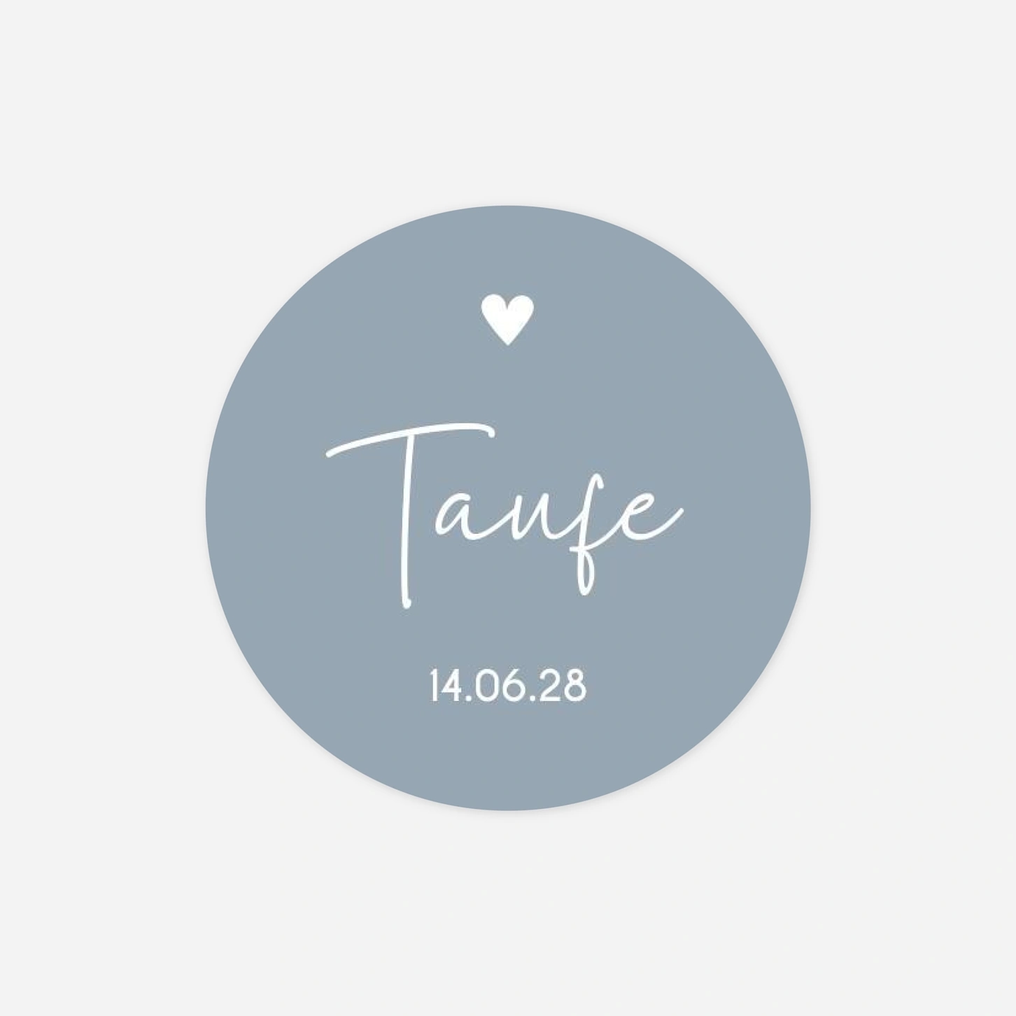 Aufkleber Taufe Heilige Taufe