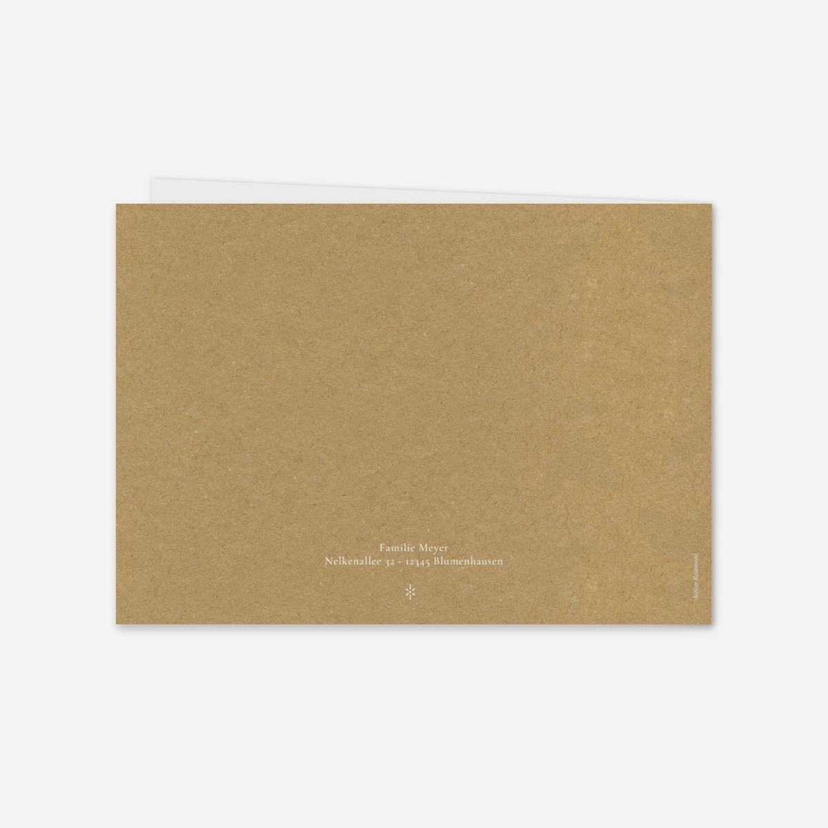 Geburtskarte Himmlisch