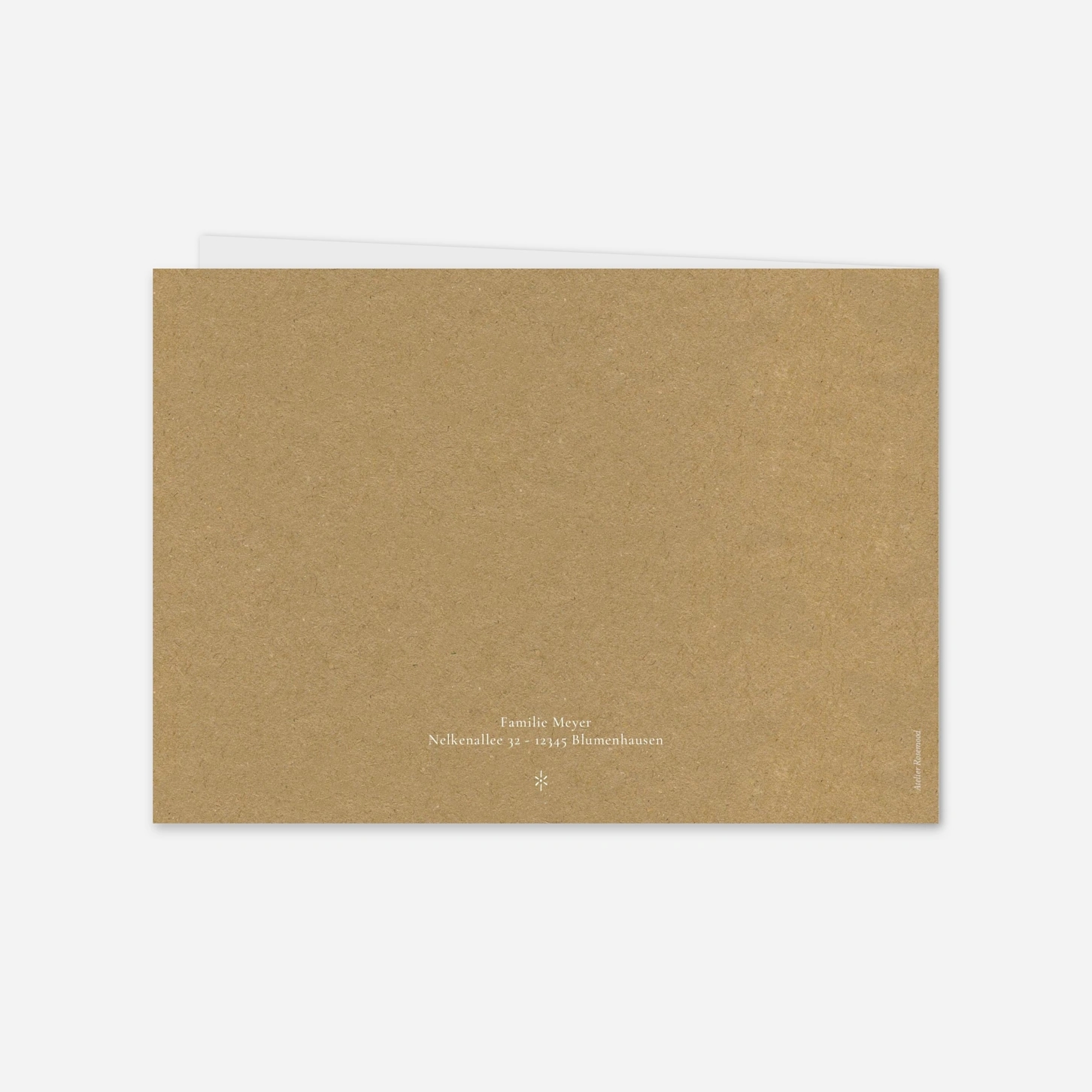 Geburtskarte Himmlisch