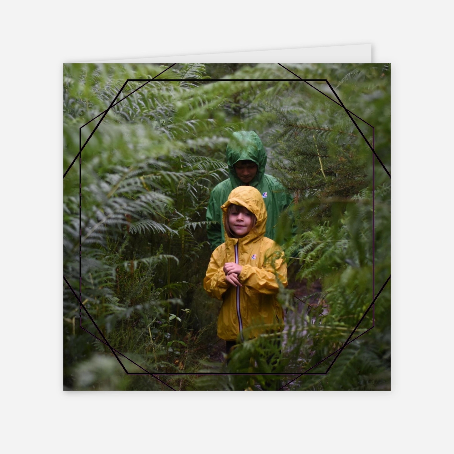 Weihnachtskarte Holiday Frame