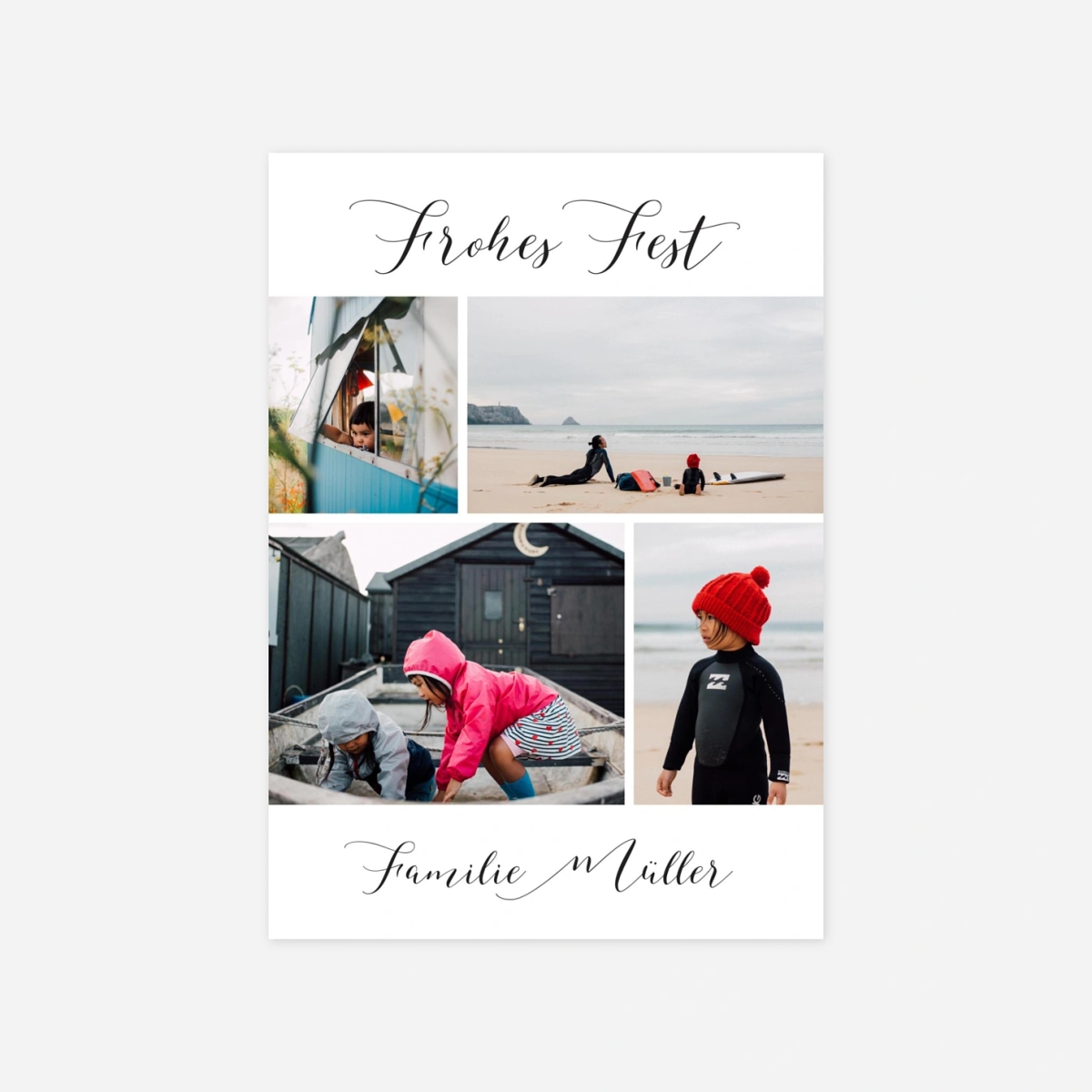 Weihnachtskarte Horizont