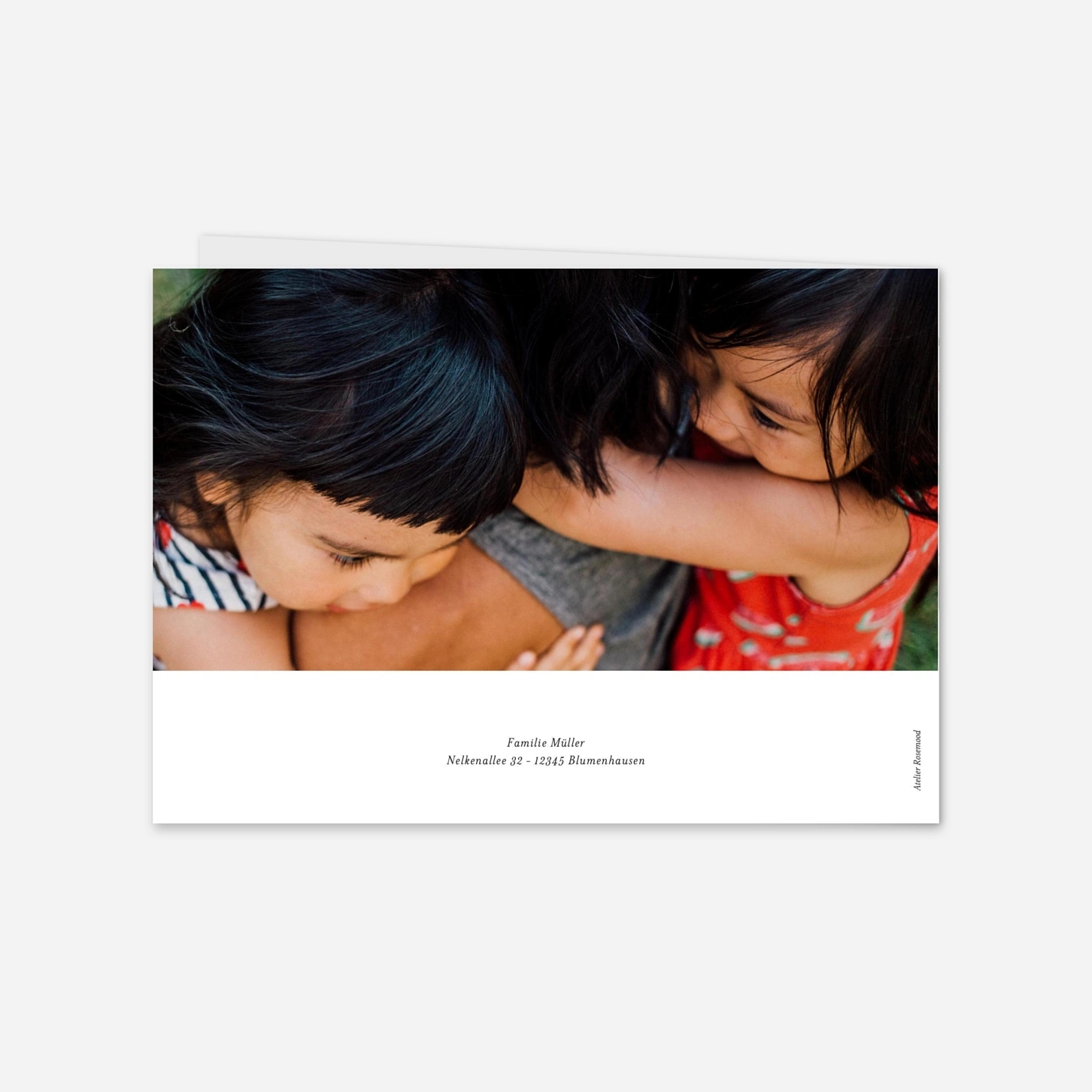 Weihnachtskarte Horizont