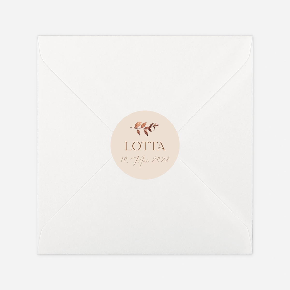 Aufkleber (Gastgeschenk) Herbstschatz