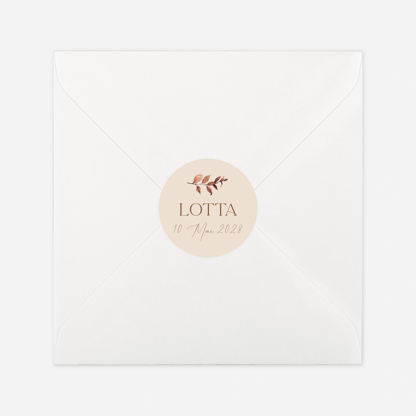 Aufkleber (Gastgeschenk) Herbstschatz