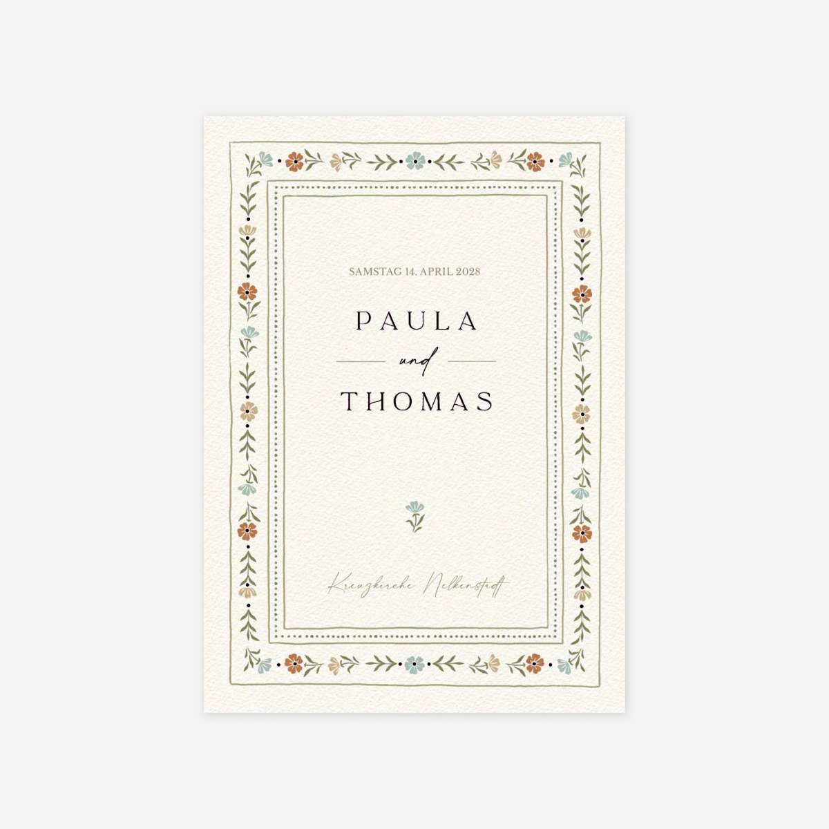 Hochzeitseinladung Im Grünen