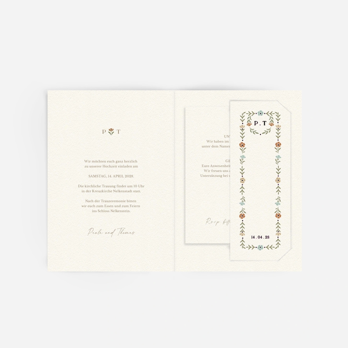 Hochzeitseinladung Im Grünen