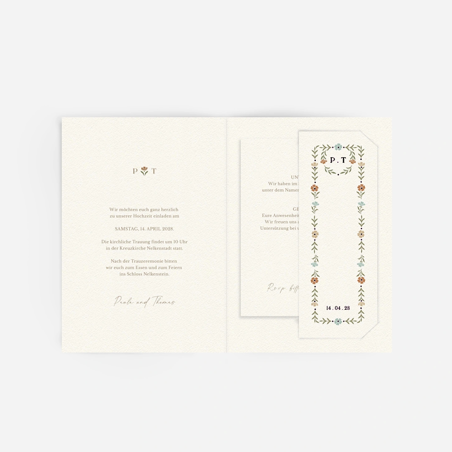 Hochzeitseinladung Im Grünen